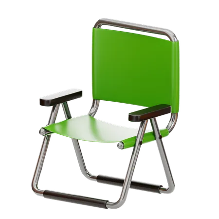 Camping Chair  3D Icon