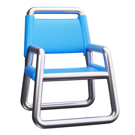 Camping Chair  3D Icon