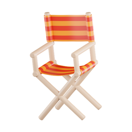 Camping Chair  3D Icon