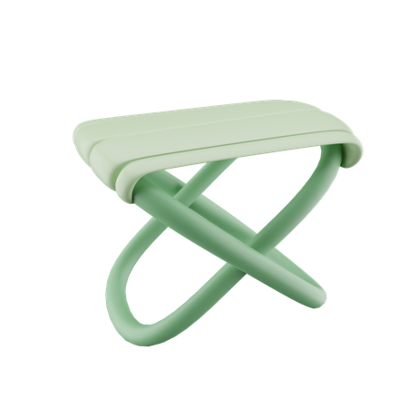 Camping Chair  3D Icon