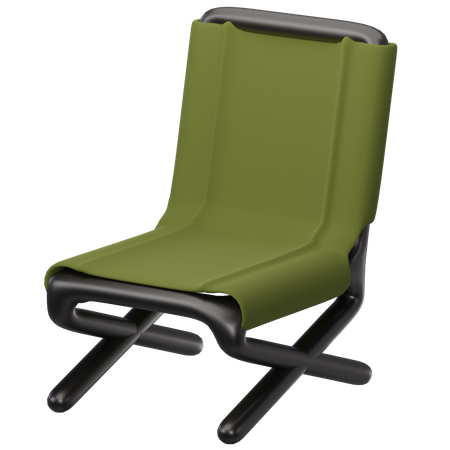 Camping Chair  3D Icon