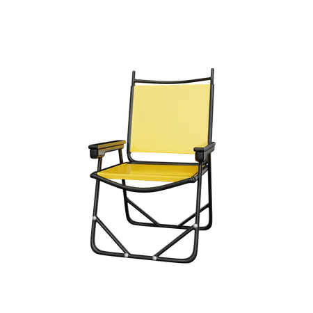 Camping Chair  3D Icon