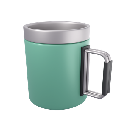Camping Cup  3D Icon