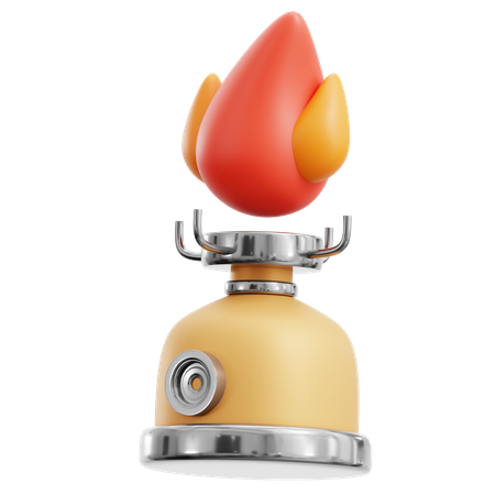Camping Gas  3D Icon