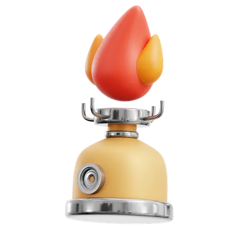 Camping Gas  3D Icon