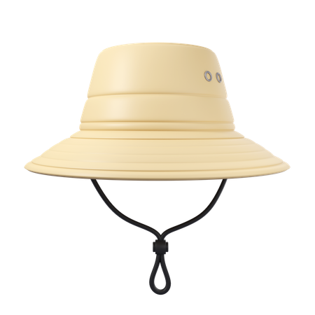 Camping Hat  3D Icon