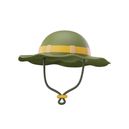 Camping Hat  3D Icon