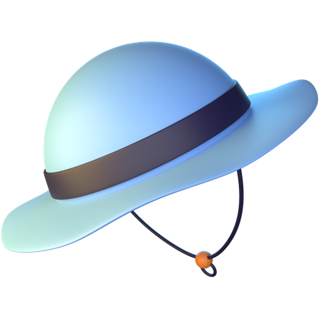 Camping Hat  3D Icon