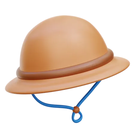 Camping Hat  3D Icon