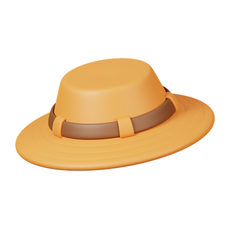 Camping Hat  3D Icon