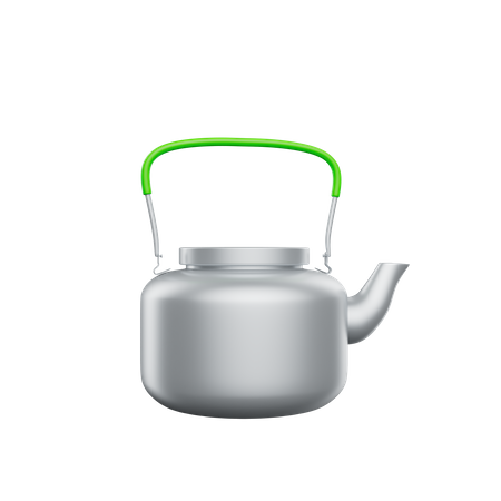 Camping Kettle  3D Icon