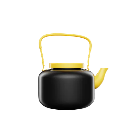 Camping Kettle  3D Icon