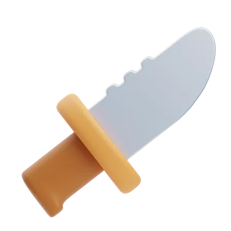 Camping Knife  3D Icon