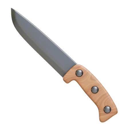 Camping Knife  3D Icon