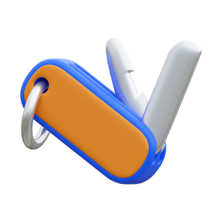 Camping Knife  3D Icon