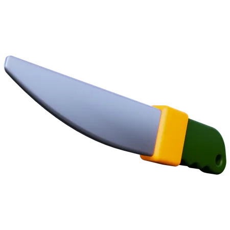 Camping Knife  3D Icon