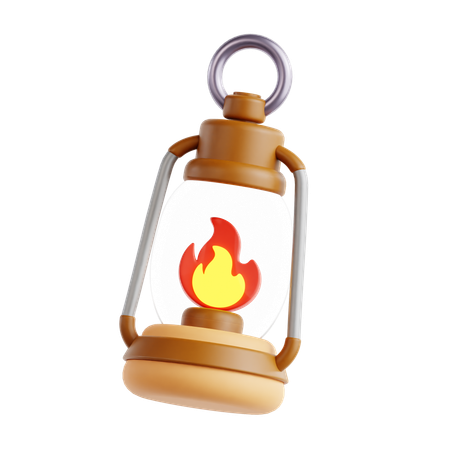 Camping Lantern  3D Icon
