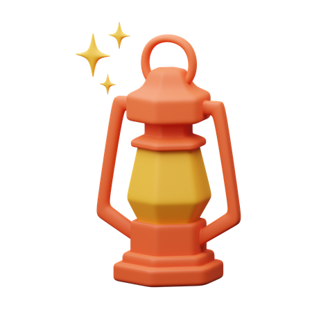 Camping Lantern  3D Icon