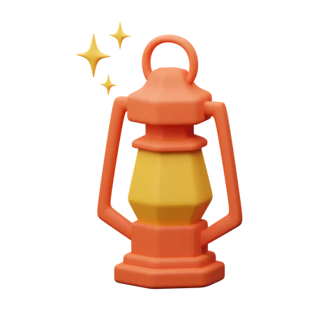 Camping Lantern  3D Icon