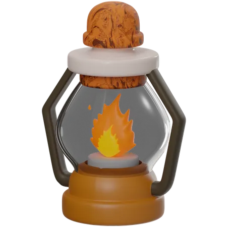 Camping Lantern  3D Icon