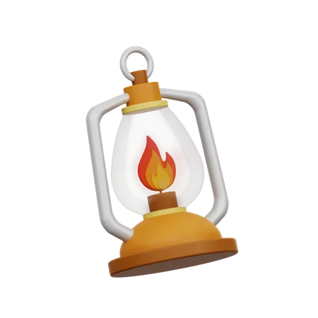 Camping Lantern  3D Icon