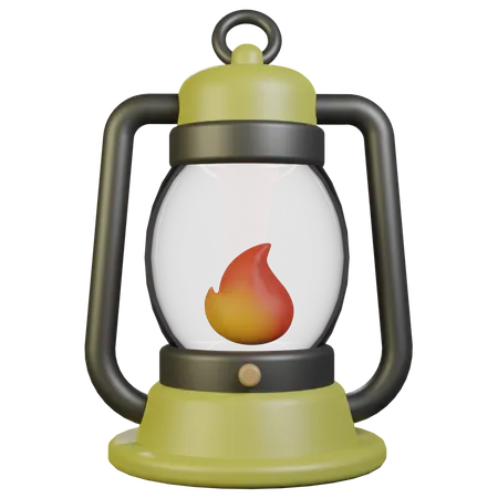 Camping Lantern  3D Icon