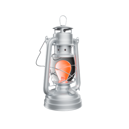 Camping Lantern  3D Icon