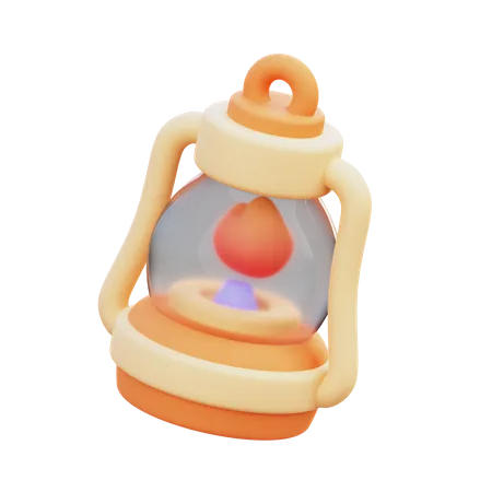 Camping Lantern  3D Icon