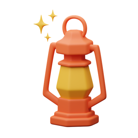 Camping Lantern  3D Icon