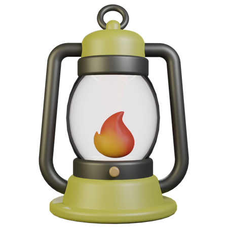 Camping Lantern  3D Icon