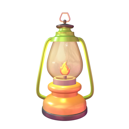Camping Lantern  3D Icon