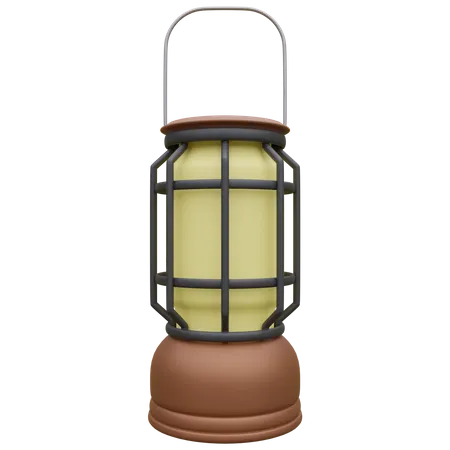 Lantern Lamp Light 3 D Icon Illustration 3D Icon