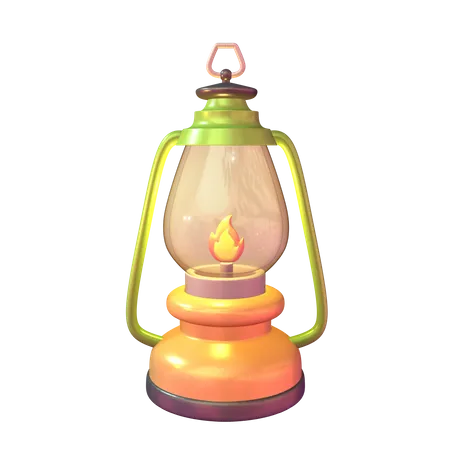 Illuminate Your Alpine Adventure With Our 3 D Alpine Adventure Illumination Lantern Design 3D Icon