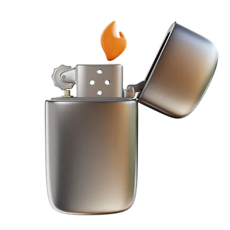 Camping Lighter  3D Icon