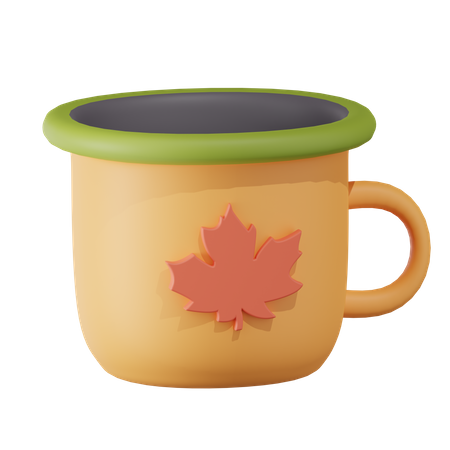 Camping Mug  3D Icon