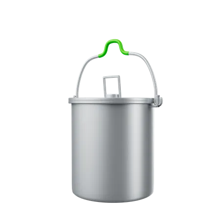 Camping Pot  3D Icon