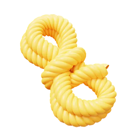 Camping Rope  3D Icon