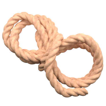 Camping Rope  3D Icon