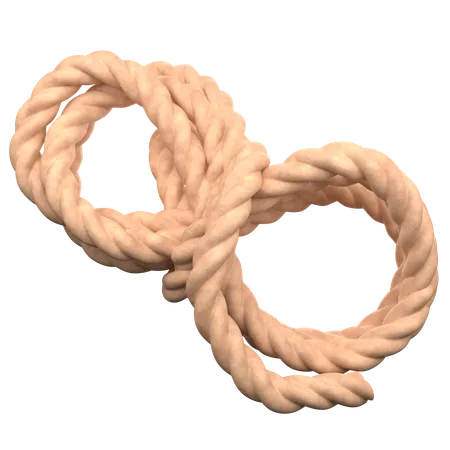 Camping Rope  3D Icon