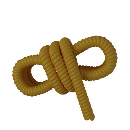 Camping Rope  3D Icon