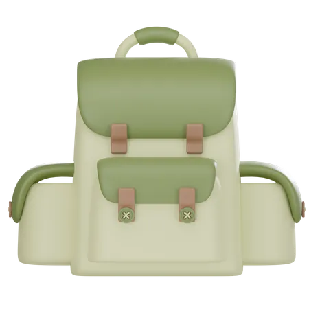 Sac à dos de camping  3D Icon