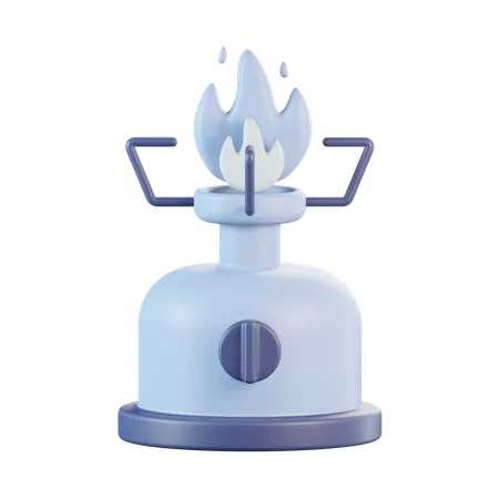 Camping Stove  3D Icon