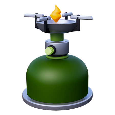 Camping Stove  3D Icon