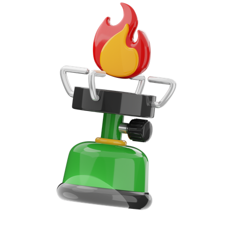 Camping Stove  3D Icon