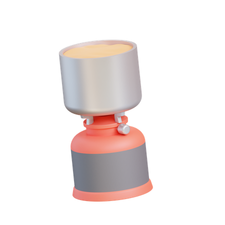 Camping Stove  3D Icon