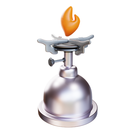 Camping Stove  3D Icon