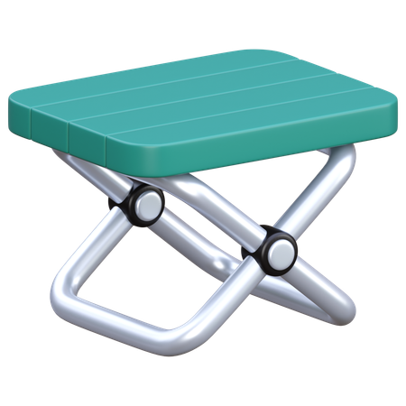 Camping Table  3D Icon
