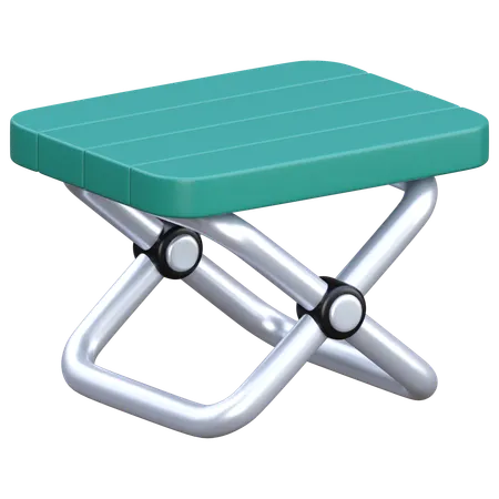 Camping Table  3D Icon