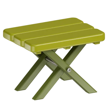 Camping Table  3D Icon