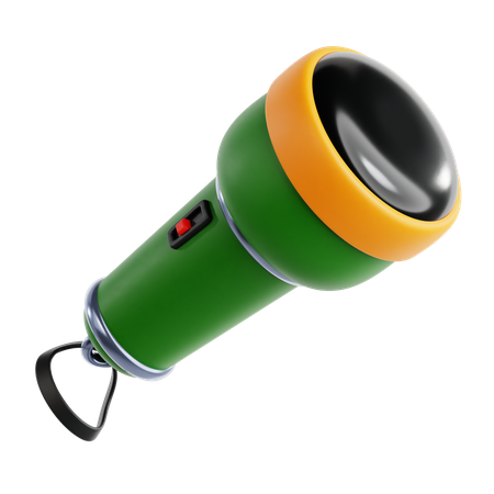 Camping-Taschenlampe  3D Icon